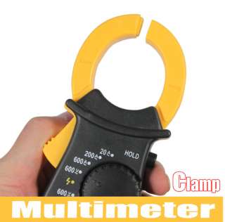   DC DIGITAL CLAMP Multimeter Electronic Resistor voltage Tester Meter
