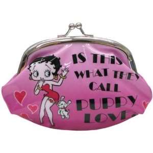 Betty Boop Is This What They Call Puppy Love? Coin Purse 