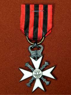 Belgian Belgium WW1 Cross Order Medal Badge  