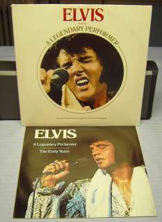 ELVIS A Legendary Performer Volume 1 with Booklet LP VG  
