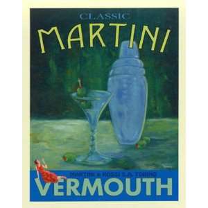  Classic Martini by Robert Downs 20 X 16 Poster
