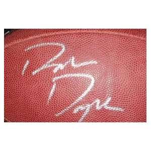  Ron Dayne Autographed Wilson NFL Game Football Sports 