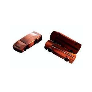  WCAR/3701    Ballpoint Pen in Solid Rosewood Car Box 