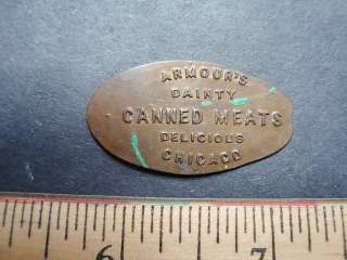 1901 PAN AM MFG. & LIBERAL ARTS PENNY ARMOURS DAINTY  