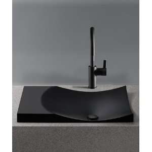   Waza Noir Cast Iron Drop In ADA Lavatory from the Waza Noir Collec