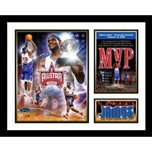  LeBron James   2006 All Star MVP   Framed Milestone 