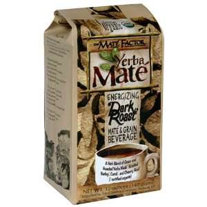 The Mate Factor Yerba Mate Energizing Mate & Grain Beverage, Dark 