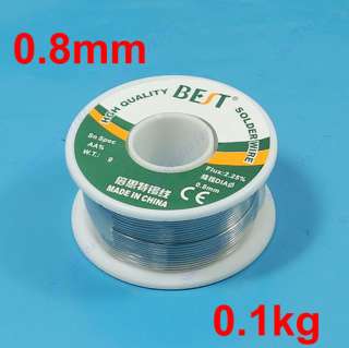8mm Tin Lead Soldering Solder Wire Flux Core 100g New  
