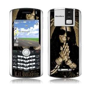   MS LILW10065 Blackberry Pearl  8100  Lil Wayne  Gold Skin Electronics