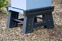 the ultimate bee hive stand 8 frame 1 stand swing out frame holders 