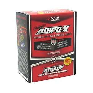  Axis Labs Adipo X Fat Burner Version 2.0 90caps Health 