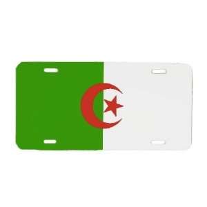 Algerian Algeria Flag Vanity Auto License Plate