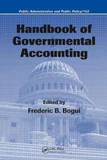   of Governmental Accounting by Frederic Bogui, CRC Press  Hardcover