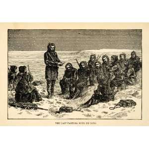  1882 Steel Engraving George DeLong Jeannette Arctic 