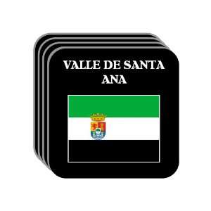   VALLE DE SANTA ANA Set of 4 Mini Mousepad Coasters 