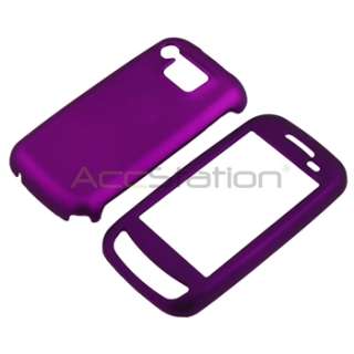 For Samsung Impression A877 Purple Rubber Hard Case Skin Cover  
