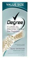 Degree Clinical Protection Deodorant & A/P Fine Fragrance Sexy 