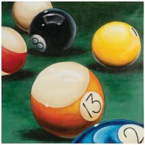  Oil Paintings on Canvas   Lucky #13 Toys & Games