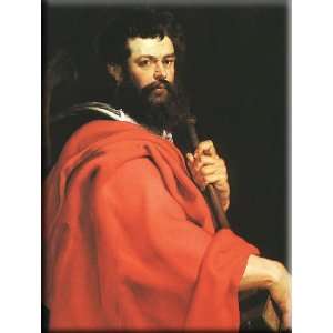  St James the Apostle 12x16 Streched Canvas Art by Rubens 