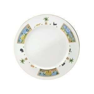 Phillippe Deshoulieres Tropical Island Dinner Plate 10.5  