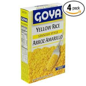 Goya Yellow Rice, Spanish Style, 24 Ounce Boxes (Pack of 4)  