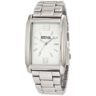 Kenneth Cole Mens Interchangeable Leather and Steel Bands Casual 