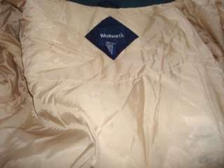 Mens preowned Wentworth navy jacket, size large.