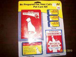 Cats Safety Pet care Kit ( NEW )  