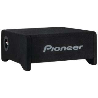Pioneer   UD SW80D 8Inch Shallow Series Downfiring Subwoofer Enclosure 