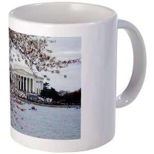 Cherry Blossoms, Washington, DC Scenic Mug by   