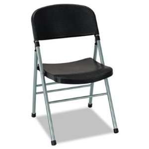 Bridgeport Endura Molded Folding Chair, Platinum Frame 