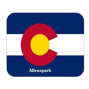  US State Flag   Allenspark, Colorado (CO) Mouse Pad 