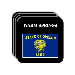  US State Flag   WARM SPRINGS, Oregon (OR) Set of 4 Mini 