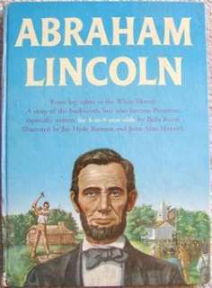 Vintage ABRAHAM LINCOLN BOOK Copyright 1952 RANDOM HOUSE U.S.A.  