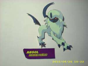 POKEMON ABSOL ANIME WALL STICKERS BORDER CHARACTER CUT OUTS 