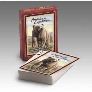    American Expedition Playing Cards Grizzly Bear Toys & Games