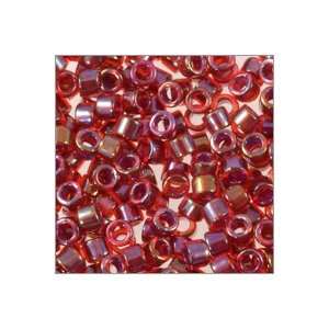   Delica Seed Bead 11/0 Color Lined Garnet (3 Gram Tube) Beads Home