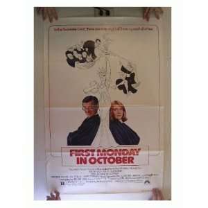    First Monday In October Poster Movie Walter Matthau