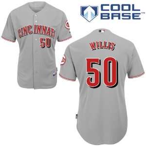  Dontrelle Willis Cincinnati Reds Authentic Road Cool Base 