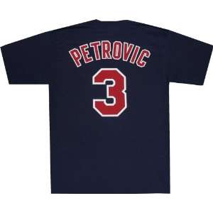 Drazen Petrovic New Jersey Nets Navy Throwback 1992 Shirt  