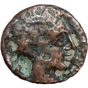   in Bruttium (Italy) 420BC Rare Ancietn Greek Coin APOLLO Lion facing