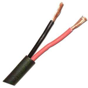  Black   18/2 Awg CL2 Rated In Wall Speaker Wire/Cable 