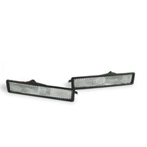   BMW E34 5 Series Clear Front and Rear Bumper Reflector PER PAIR (USA