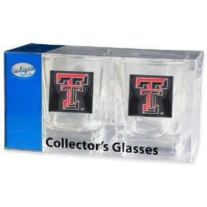  Texas Tech Raiders Square Shot Glass Set