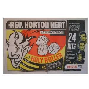   The Rev. Horton Heat Poster Holy Roller Reverend Rev 