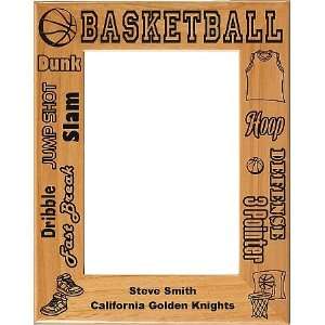  Laser Engraved Basketball Picture Frame Baby