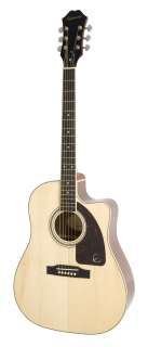 EPIPHONE CUTAWAY ACOUSTIC ELECTRIC AJ220 SCE NATURAL NW  