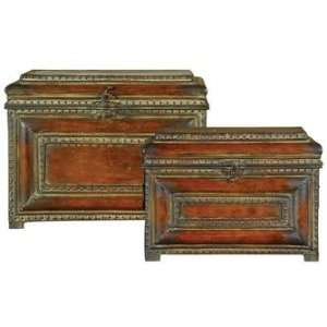  NEVILLE, ACCESSORY BOXES S/2 Boxes Accessories and Clocks 