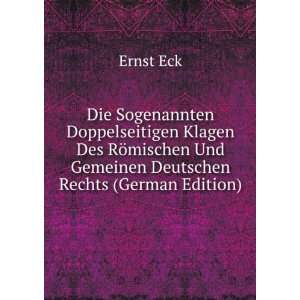   Rechts (German Edition) Ernst Eck 9785875709609  Books