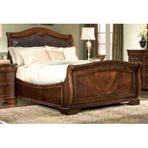   Classic 800 LSL Bed Heritage Court Leather Sleigh Bed